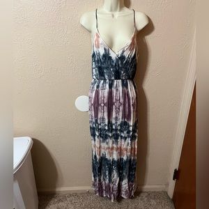 Cute and colorful summer maxi dress